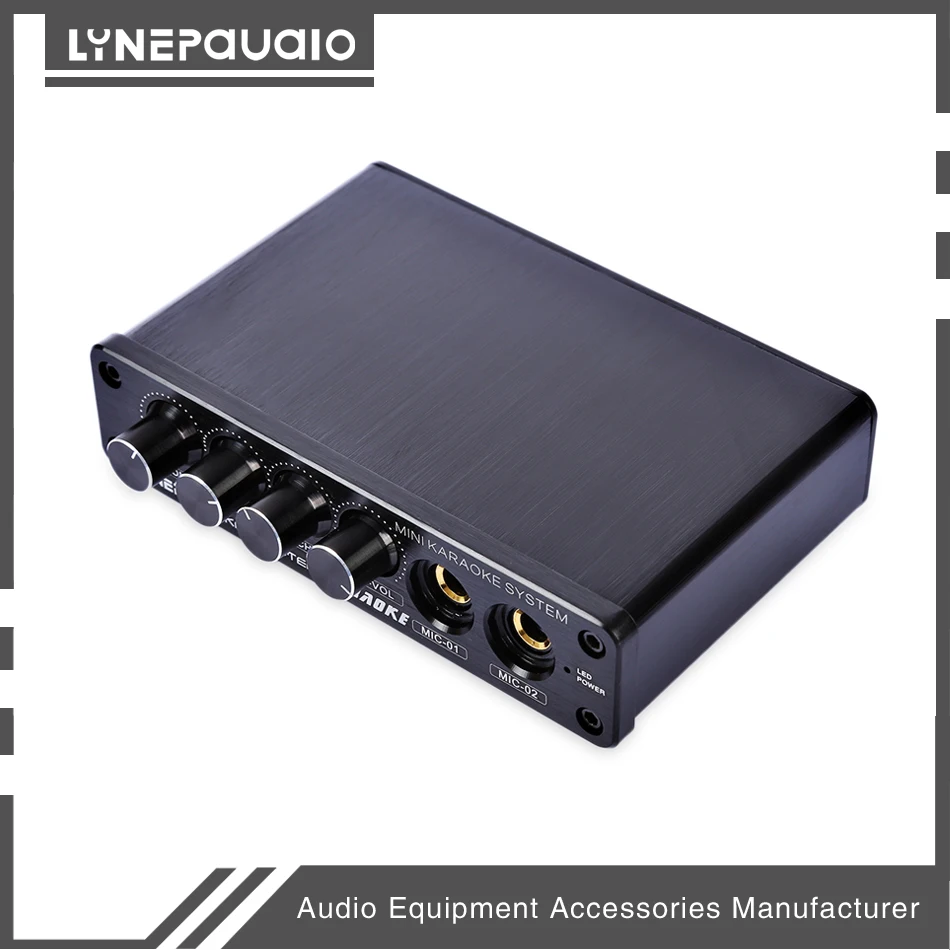 Mini Mixer KARAOKE System Audio Process Stereo HiFi Pre-Amplifier Microphone Home Audio Amplifier
Mini Mixer KARAOKE System Audio Process Stereo HiFi Pre-Amplifier Microphone Home Audio Amplifier