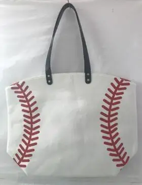 wholesale new baseball bag soccer baseball white stitching bags baseball women Cotton Canvas Sports Bags Baseball Tote bag
wholesale new baseball bag soccer baseball white stitching bags baseball women Cotton Canvas Sports Bags Baseball Tote bag