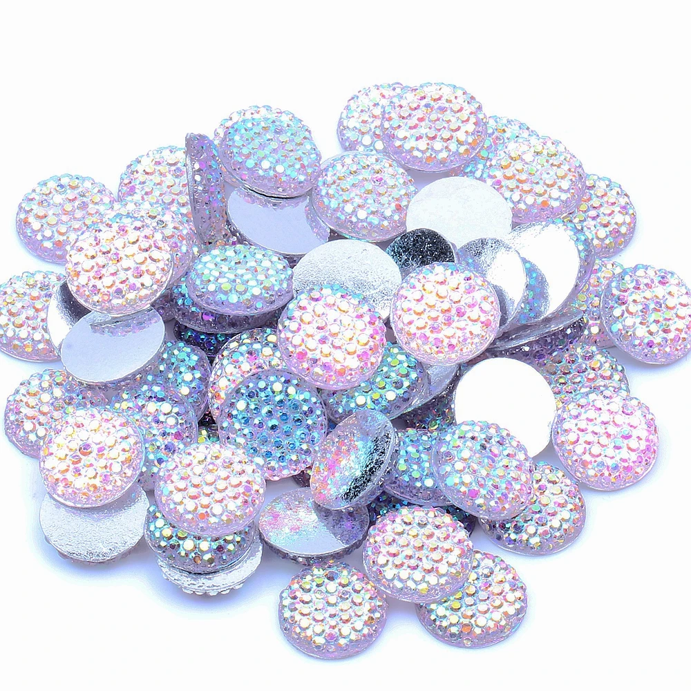 Много AB цветов 12 мм 40/200 шт Упаковка клей на круглые плоские стразы из смолы без отверстия бусы из драгоценных камней DIY Скрапбукинг ремесла 
Много AB цветов 12 мм 40/200 шт Упаковка клей на круглые плоские стразы из смолы без отверстия бусы из драгоценных камней DIY Скрапбукинг ремесла