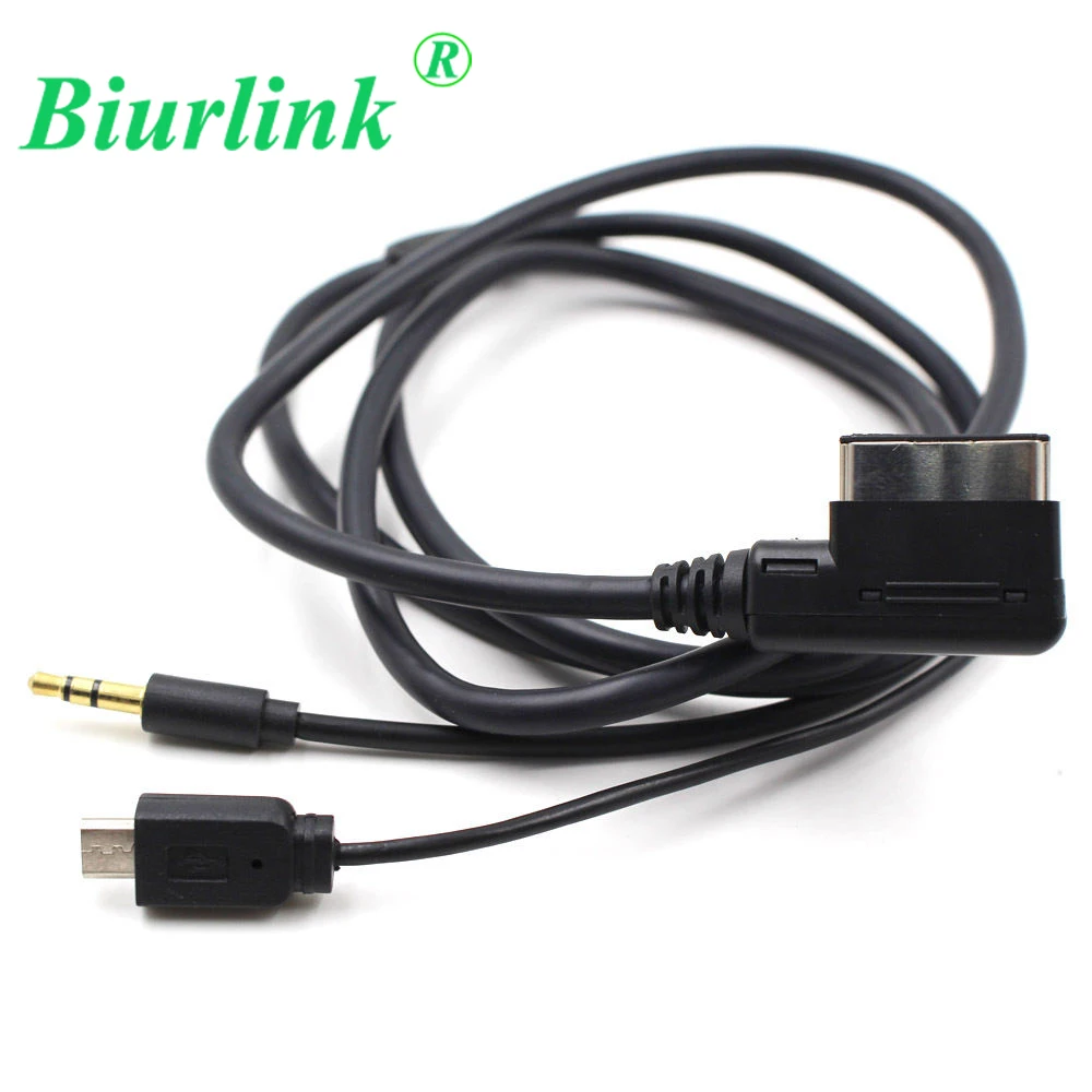 Biurlink 5PCS Micro USB 3.5mm Audio Jack to AMI Aux Cable Adapter for Audi TT A1 A4 A6 A8 A5 Q5 Q7
Biurlink 5PCS Micro USB 3.5mm Audio Jack to AMI Aux Cable Adapter for Audi TT A1 A4 A6 A8 A5 Q5 Q7