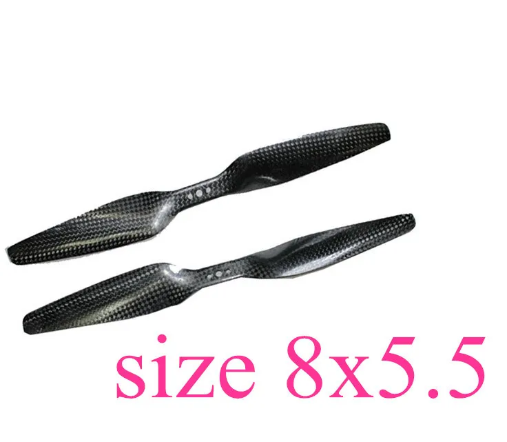 F06787 8x5,5 3K Пропеллер из углеродного волокна CW CCW 8055 CF Prop Con для мультикоптера квадрокоптера
F06787 8x5,5 3K Пропеллер из углеродного волокна CW CCW 8055 CF Prop Con для мультикоптера квадрокоптера