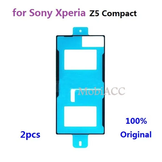 Оригинальная наклейка на заднее стекло для Sony Xperia Z5 Compact E5803 E5823 2 шт./Лот