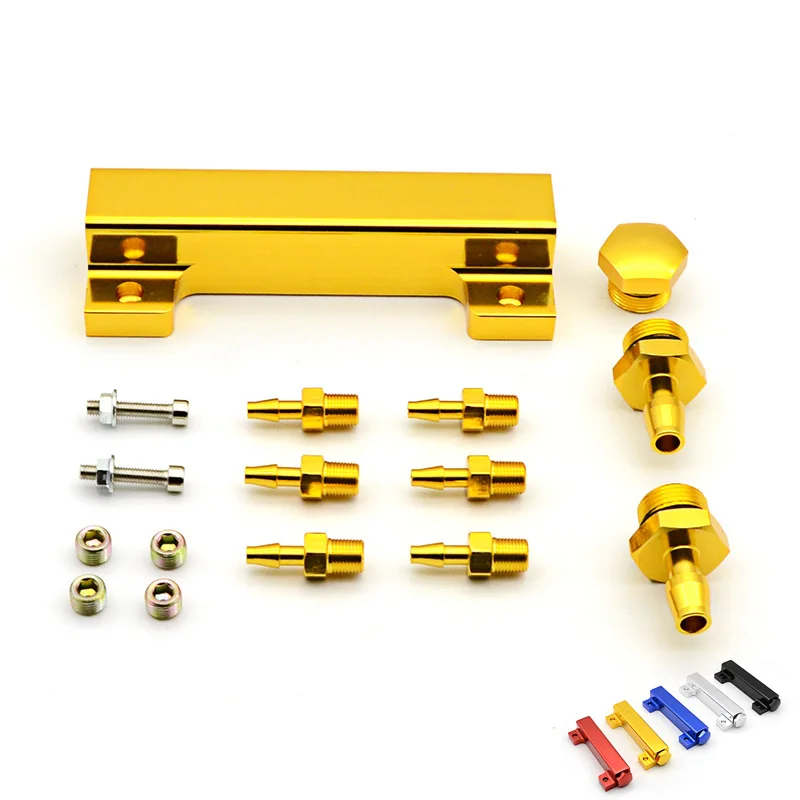 Racing Aluminum Turbo Wastegate Boost Vacuum Intake Manifold 6 Port 1/8 NPT FS-TW01
Racing Aluminum Turbo Wastegate Boost Vacuum Intake Manifold 6 Port 1/8 NPT FS-TW01