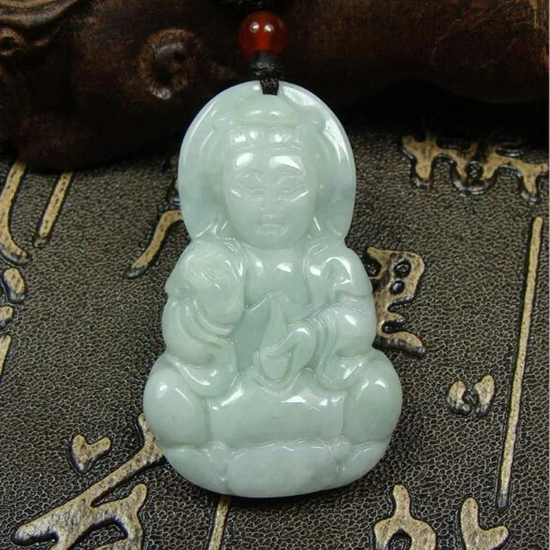 Fine Jewelry Natural Hand Made Jade Guanyin Necklace Fashion Charm Pendantfor Lovers Gifts
Fine Jewelry Natural Hand Made Jade Guanyin Necklace Fashion Charm Pendantfor Lovers Gifts