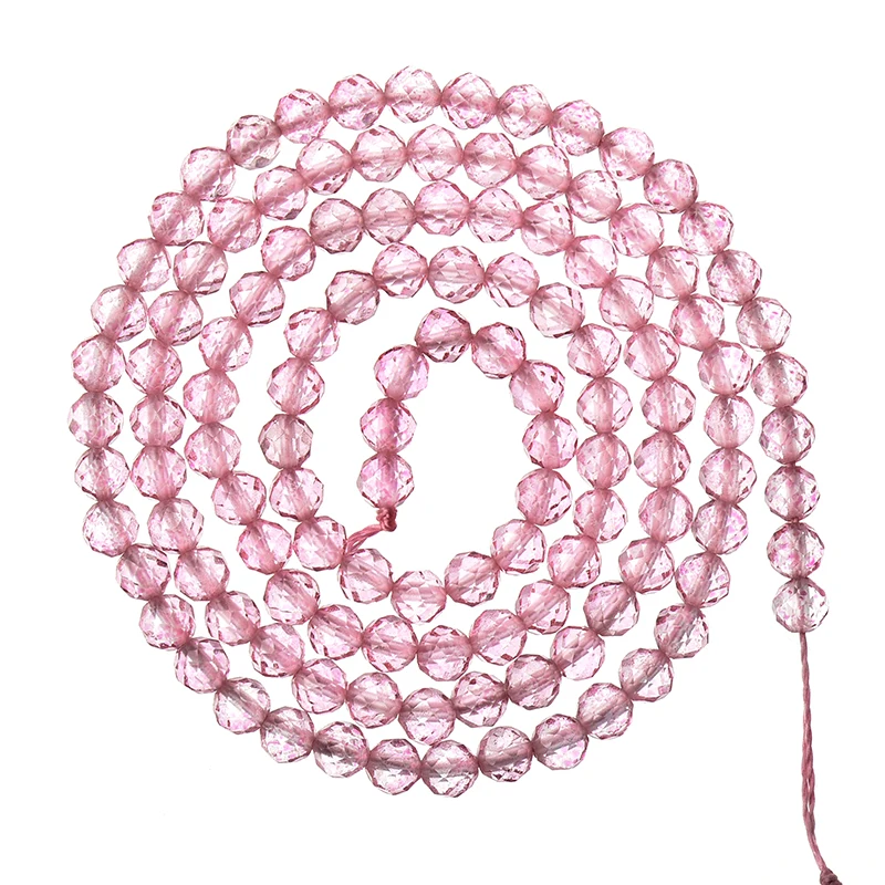 Pink Crystal Semi precious cutting 3mm-2mm Loose Beads DIY Handmade Bracelet Necklace
Pink Crystal Semi precious cutting 3mm-2mm Loose Beads DIY Handmade Bracelet Necklace