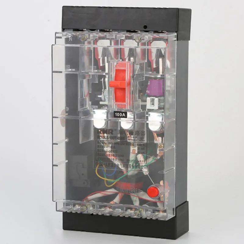 230-400v DZ15LE-100/490 Three phase four wire 25-100A moulded case circuit breaker overload protector earth leakage protector
230-400v DZ15LE-100/490 Three phase four wire 25-100A moulded case circuit breaker overload protector earth leakage protector