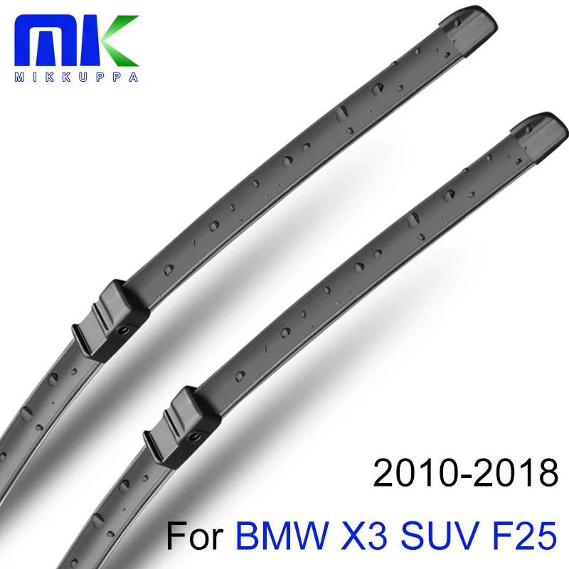 Mikkuppa передние и задние щетки стеклоочистителя для BMW X3 Suv F25 2010-2018 лобовое стекло из натурального каучука автомобильные аксессуары
Mikkuppa передние и задние щетки стеклоочистителя для BMW X3 Suv F25 2010-2018 лобовое стекло из натурального каучука автомобильные аксессуары