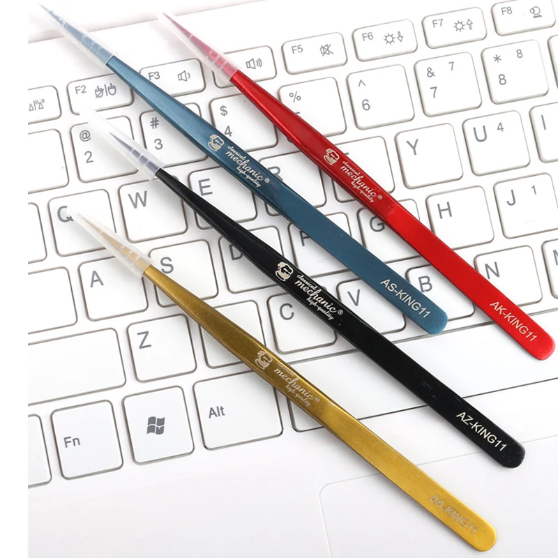 MECHANIC Ultra Precision Tweezers SMD Tweezer High Henacity SMD Durable Anti Static Tweezer for Phone Motherboard Computer Repai
MECHANIC Ultra Precision Tweezers SMD Tweezer High Henacity SMD Durable Anti Static Tweezer for Phone Motherboard Computer Repai