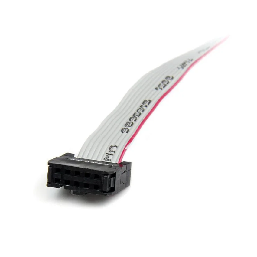 StarTech.com 1 Port 16in DB9 Serial Bracket to 10 Pin Header - Low Profile IDC DB-9 Male/Female Grey | Электроника