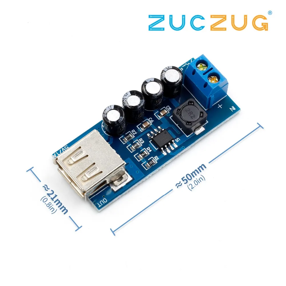 XH-M352 5В 1А модуль бустера Повышающий Модуль точный линейный выпрямитель USB