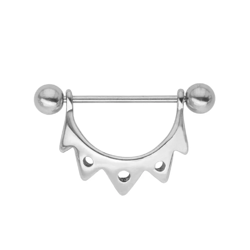 New Style 12pcs/lot Crown Triangle Prevent Allergy 316L Stainless Steel Nipple Rings Body Fashion Jewelry for Girl Women
New Style 12pcs/lot Crown Triangle Prevent Allergy 316L Stainless Steel Nipple Rings Body Fashion Jewelry for Girl Women