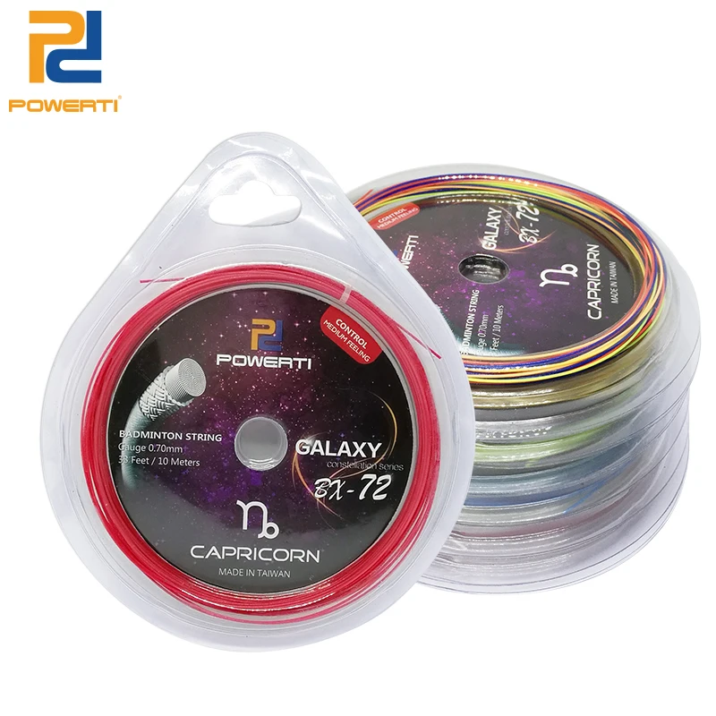 POWERTI 5pcs/lot 0.70mm Badminton Racket String Rainbow BG65 Gym Badminton Training Nylon Sport String 24lbs-30lbs
POWERTI 5pcs/lot 0.70mm Badminton Racket String Rainbow BG65 Gym Badminton Training Nylon Sport String 24lbs-30lbs