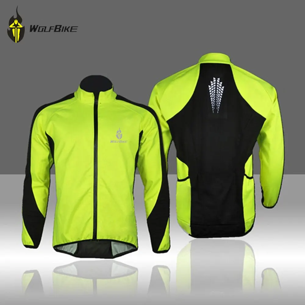 WOLFBIKE Fleece Thermal Cycling Long Sleeve Jersey Winter Outdoor Sports Jacket Windproof Wind Coat Cycling Clothing 3XL
WOLFBIKE Fleece Thermal Cycling Long Sleeve Jersey Winter Outdoor Sports Jacket Windproof Wind Coat Cycling Clothing 3XL