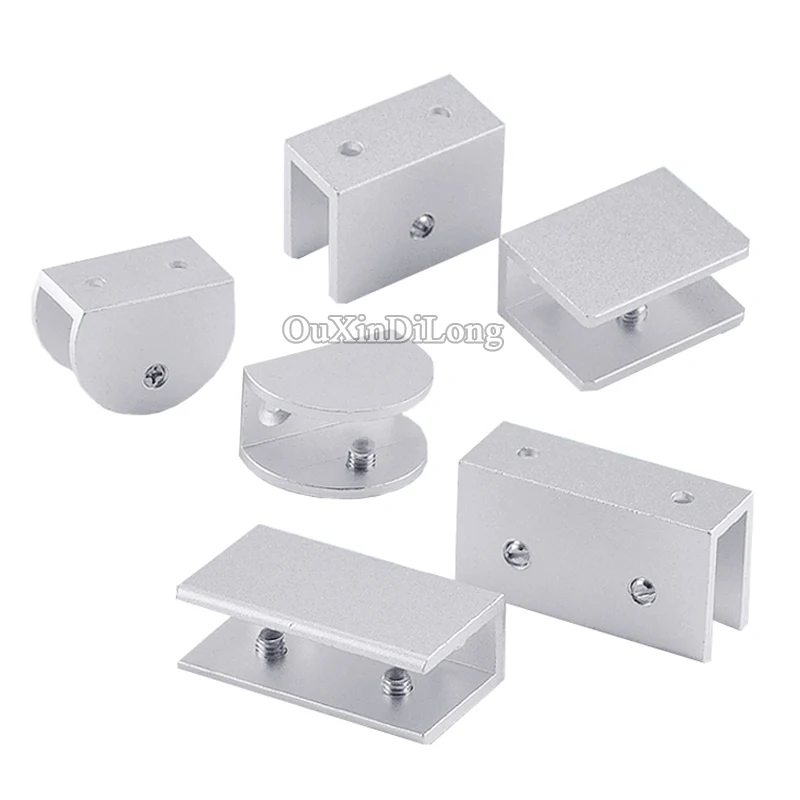 DHL Shipping 500PCS Aluminium Alloy Glass Clamps Clip Glass Shelf Holder Support Brackets Connectors Furniture Hardware 10 Types
DHL Shipping 500PCS Aluminium Alloy Glass Clamps Clip Glass Shelf Holder Support Brackets Connectors Furniture Hardware 10 Types