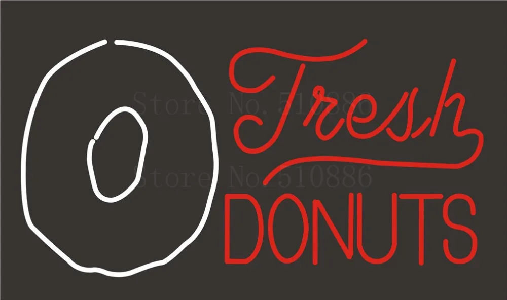 NEON SIGN For Donuts Real GLASS Tube BEER BAR PUB Restaurant Signboard store display Decorate Store Shop Light Signs 17*14"
NEON SIGN For Donuts Real GLASS Tube BEER BAR PUB Restaurant Signboard store display Decorate Store Shop Light Signs 17*14"
