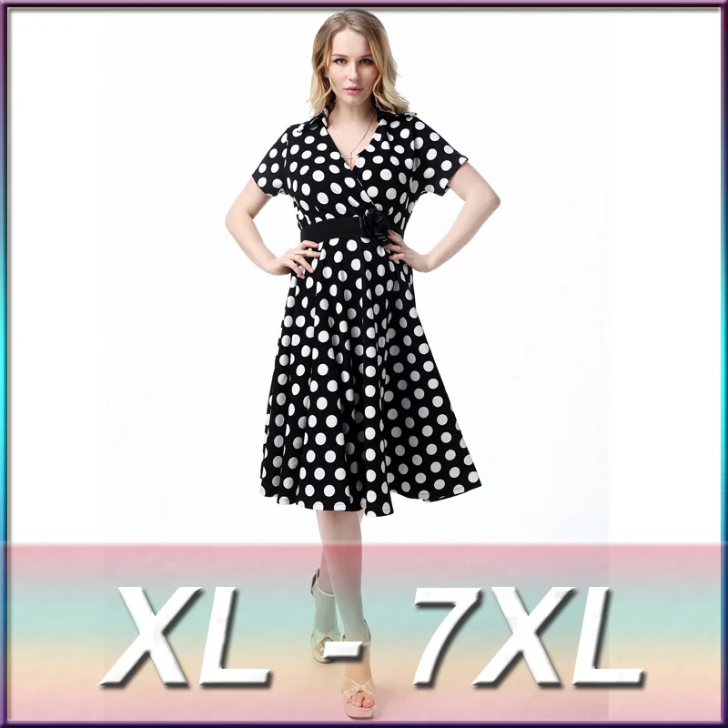 New summer women's dresses XL-7XL plus size women's dress women's clothing summer dresses 7114
New summer women's dresses XL-7XL plus size women's dress women's clothing summer dresses 7114
