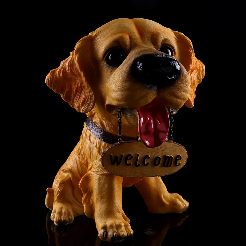 Home Decoration Accessories Modern Europe Resin Crafts Welcome Dog Front Desk Decoration Cartoon Dolls Home Furnishing
Home Decoration Accessories Modern Europe Resin Crafts Welcome Dog Front Desk Decoration Cartoon Dolls Home Furnishing