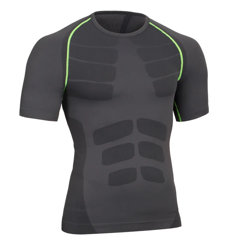 Fashion 2022 Summer Fitness Muscle Practise Skinny Sweat Nylon Elastic Net Cloth Short Sleeve Bodybuilding Shaper
Fashion 2022 Summer Fitness Muscle Practise Skinny Sweat Nylon Elastic Net Cloth Short Sleeve Bodybuilding Shaper
