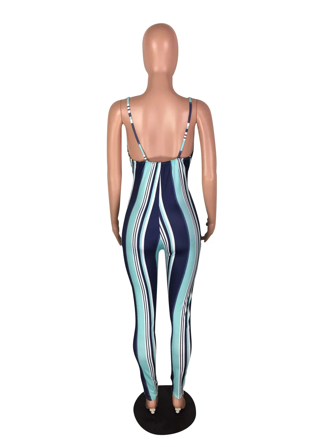 2019 New Women V-Neck Sleeveless Jumpsuit Striped Casual Sexy skinny Bodycon Romper Night Party Romper Playsuit
2019 New Women V-Neck Sleeveless Jumpsuit Striped Casual Sexy skinny Bodycon Romper Night Party Romper Playsuit