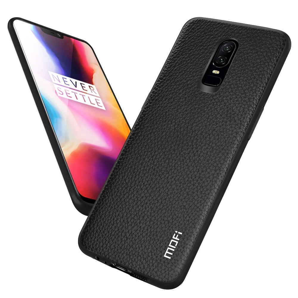 MOFi Original Back Case for OnePlus 6 Hard Cover for 1+6 PU Leather Coque for One Plus 6 Business Litchi Full Protection Bumper
MOFi Original Back Case for OnePlus 6 Hard Cover for 1+6 PU Leather Coque for One Plus 6 Business Litchi Full Protection Bumper