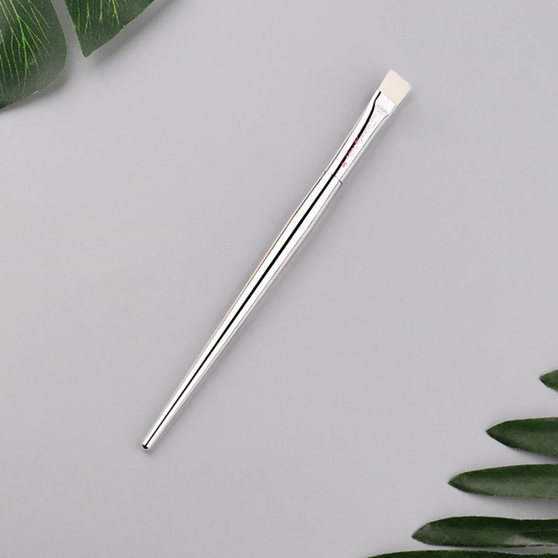 IT Cosmetic Flat Eyebrow Brush Silver Chromed Synthetic Eye Brow Lip Makeup Brush
IT Cosmetic Flat Eyebrow Brush Silver Chromed Synthetic Eye Brow Lip Makeup Brush