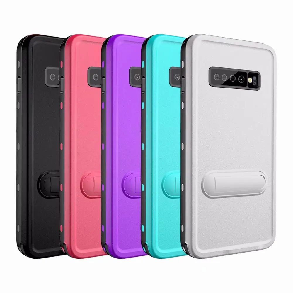 IP68 Waterproof Case for Samsung Galaxy S10 Plus s10+ 360 Full Cover Protection Case for Samsung S10 Shockproof Kickstand Case
IP68 Waterproof Case for Samsung Galaxy S10 Plus s10+ 360 Full Cover Protection Case for Samsung S10 Shockproof Kickstand Case