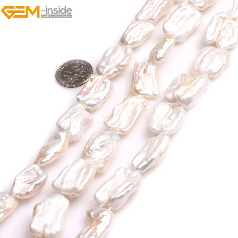 Gem-inside Natural White Pink Purple Multicolor Stick Point Biwa Freshwater Cultured Pearls Beads for Jewelry Making15'' DIY
Gem-inside Natural White Pink Purple Multicolor Stick Point Biwa Freshwater Cultured Pearls Beads for Jewelry Making15'' DIY