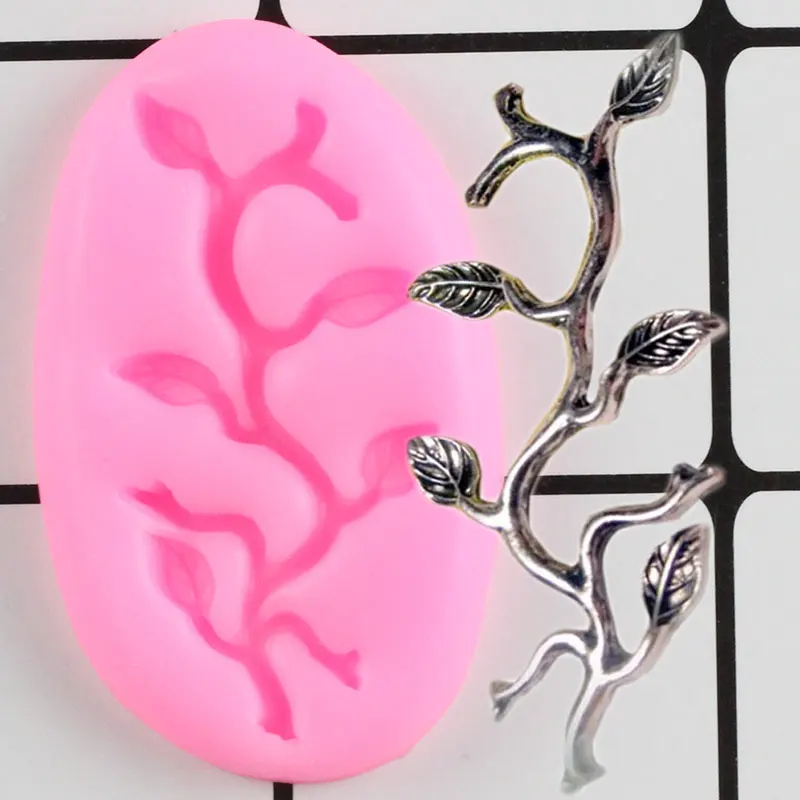 3D Tree Branch Mold Leaves Cake Border Silicone Molds DIY Party Fondant Cake Decorating Tools Candy Chocolate Gumpaste Moulds
3D Tree Branch Mold Leaves Cake Border Silicone Molds DIY Party Fondant Cake Decorating Tools Candy Chocolate Gumpaste Moulds