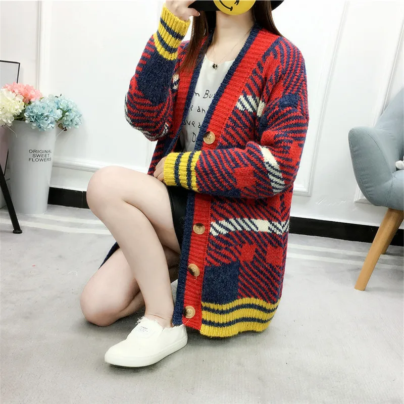 Full Limited Autumn And 2018 New Pattern Sweater Korean Long Style You Knitting Cardigan Loose Woman
Full Limited Autumn And 2018 New Pattern Sweater Korean Long Style You Knitting Cardigan Loose Woman