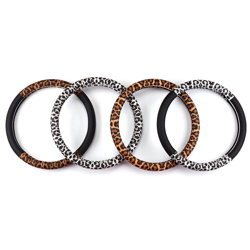 Leopard Steering Wheel Cover Leather Car Steering-Wheel Covers For Steering Wheels Hubs Case Universal Size M 38CM For Honda
Leopard Steering Wheel Cover Leather Car Steering-Wheel Covers For Steering Wheels Hubs Case Universal Size M 38CM For Honda