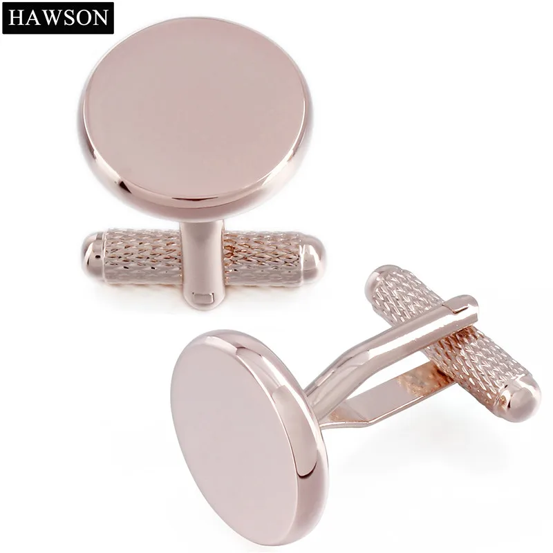 Polished Rose Gold Blank Cuff links Come with Box Men's Jewelry Shirts Round Cufflinks Accessories
Polished Rose Gold Blank Cuff links Come with Box Men's Jewelry Shirts Round Cufflinks Accessories