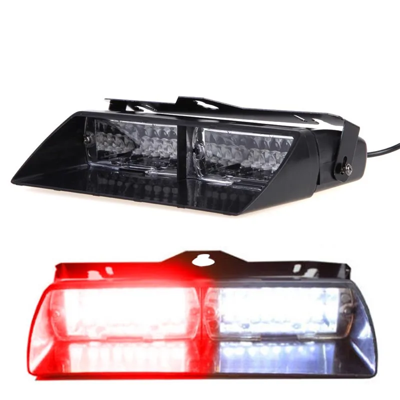 Hot 16-LED Car Vehicle Police Strobe Flash Light Dash Emergency Flashing BX