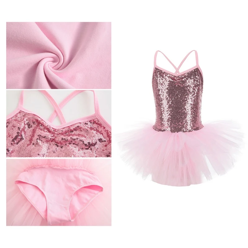 Girls's Lovely Kids Ballet Gymnastics Leotard Dress Sequined Dance Dress Professional Ballet Tutu Dress
Girls's Lovely Kids Ballet Gymnastics Leotard Dress Sequined Dance Dress Professional Ballet Tutu Dress