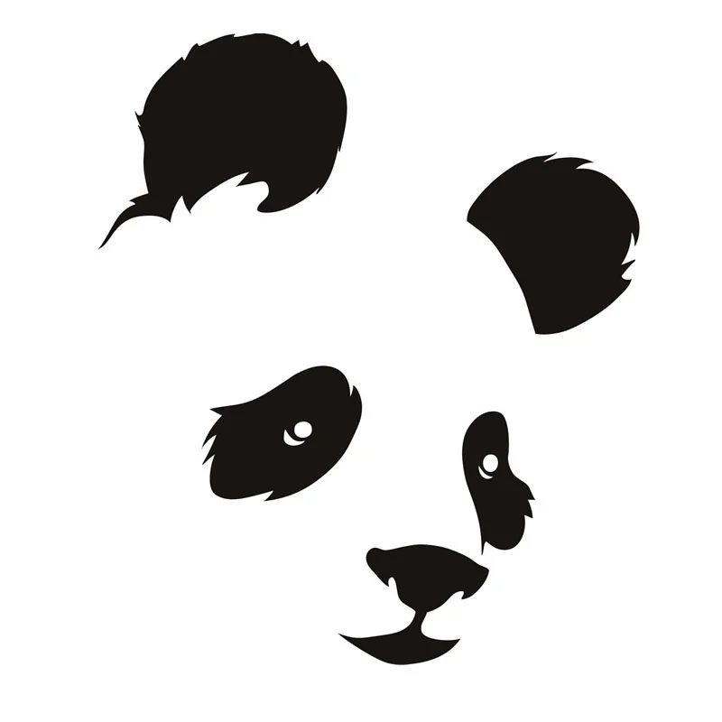 Panda Head Decoration wall sticker Head Silhouette Art Wall Stickers Home Kids Bedroom Decor Vinyl Wall Decal Art Mural H205
Panda Head Decoration wall sticker Head Silhouette Art Wall Stickers Home Kids Bedroom Decor Vinyl Wall Decal Art Mural H205