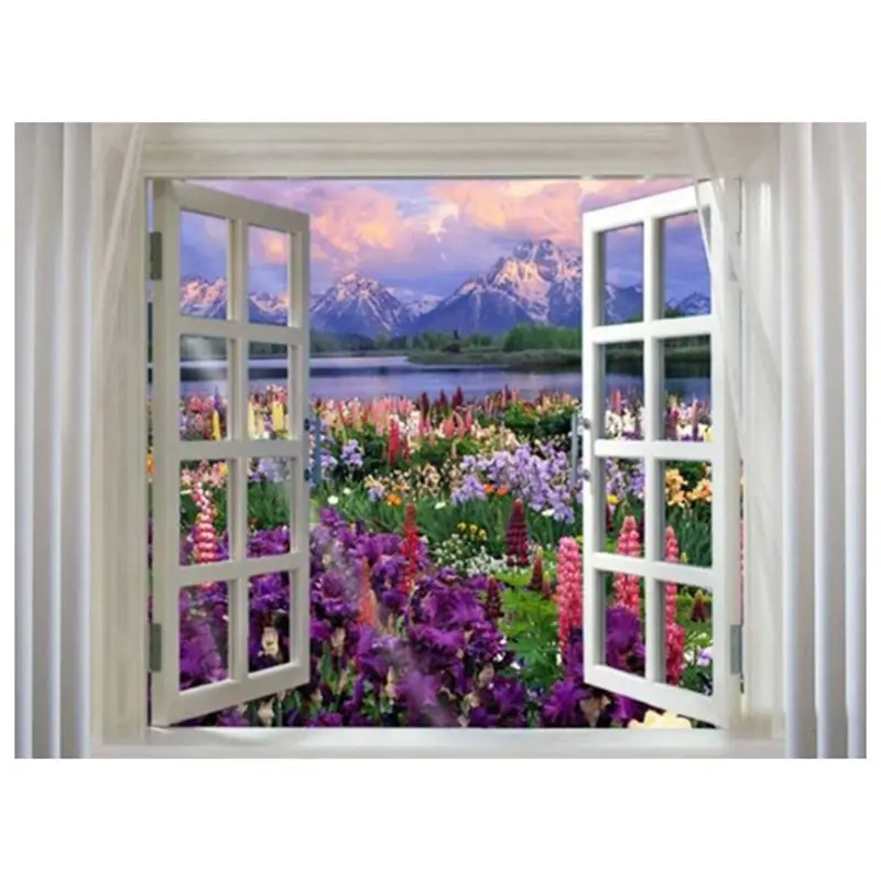 Full Square Drill 5D DIY Diamond Embroidery Window Flower Diamond Painting Cross Stitch Rhinestone Mosaic Decor Gift
Full Square Drill 5D DIY Diamond Embroidery Window Flower Diamond Painting Cross Stitch Rhinestone Mosaic Decor Gift