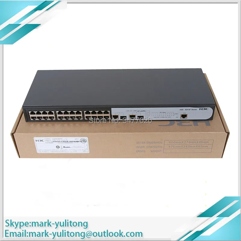Новый оригинальный устройство защиты от перенапряжений LS-S3110-26TP-SI этаже 24 giga питания + 2 Гигабитный оптический переключатель
Новый оригинальный устройство защиты от перенапряжений LS-S3110-26TP-SI этаже 24 giga питания + 2 Гигабитный оптический переключатель