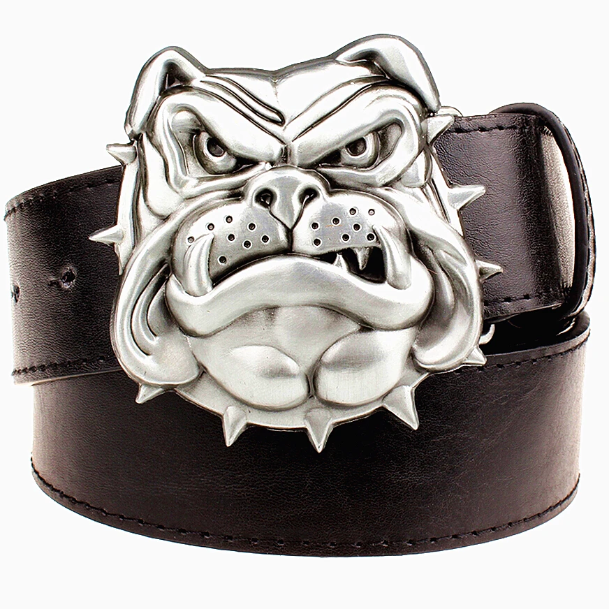 Bull dog head Men's belt metal buckle belts angry Bulldog head Street Dance accessories hip hop waistband novel belt for women
Bull dog head Men's belt metal buckle belts angry Bulldog head Street Dance accessories hip hop waistband novel belt for women