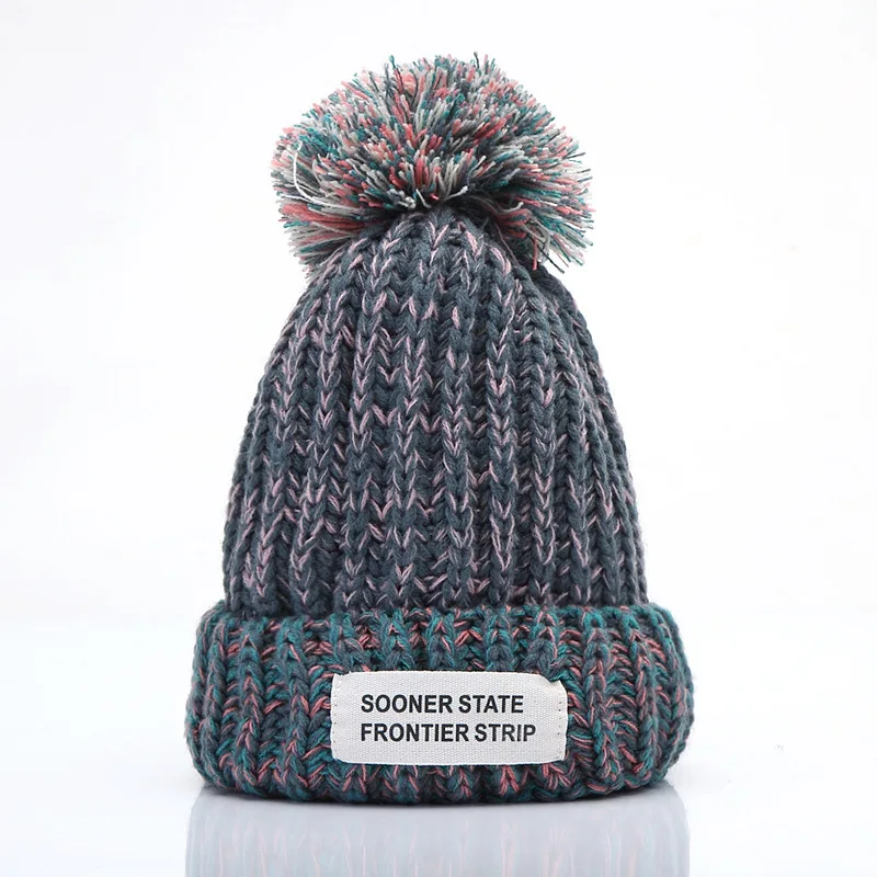 Warm Winter Women Knitted Hat Fashion Cotton Wool Thickening Pom Poms Hat Female Casual Snow Caps For Women Skullies & Beanies
Warm Winter Women Knitted Hat Fashion Cotton Wool Thickening Pom Poms Hat Female Casual Snow Caps For Women Skullies & Beanies