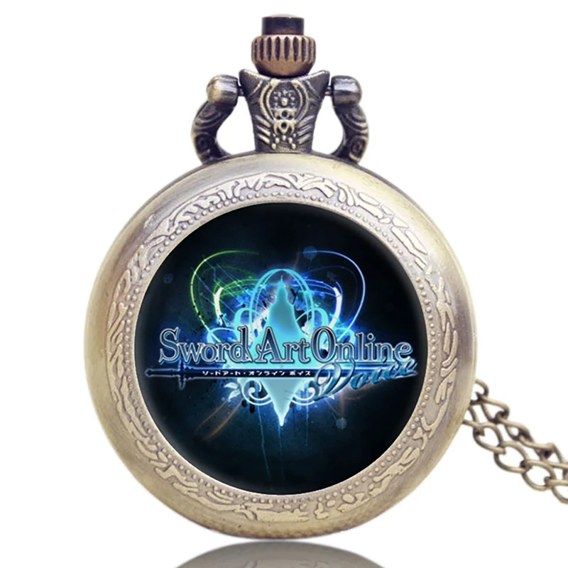 

Reloj De Bolsillo Anime Theme Pocket Watches Vintage Steampunk Watches Men With Necklace Chain Gifts for Fans Clock