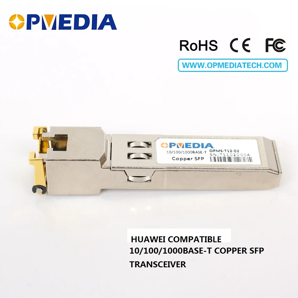 Great low price!10/100/1000M-T RJ45 copper SFP transceiver, optical module,RJ45 connector,Compatibile with Huawei equipment
Great low price!10/100/1000M-T RJ45 copper SFP transceiver, optical module,RJ45 connector,Compatibile with Huawei equipment