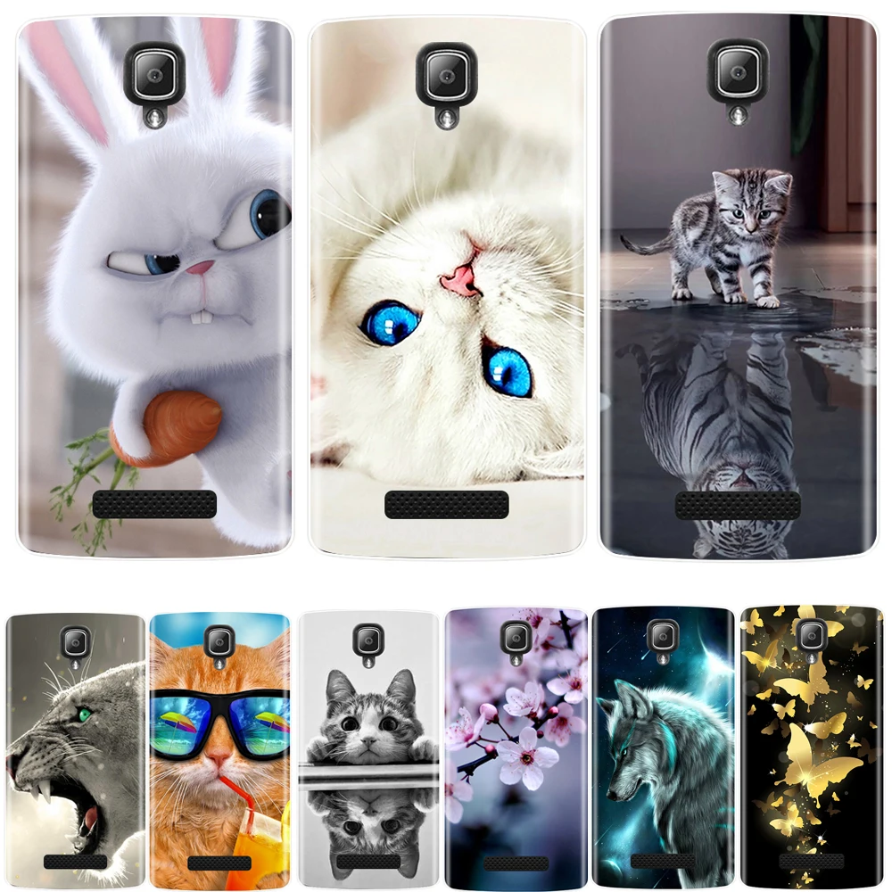 Чехол для Lenovo A1000 4 0 дюймов чехол телефона из мягкого силикона ТПУ с рисунком Cool