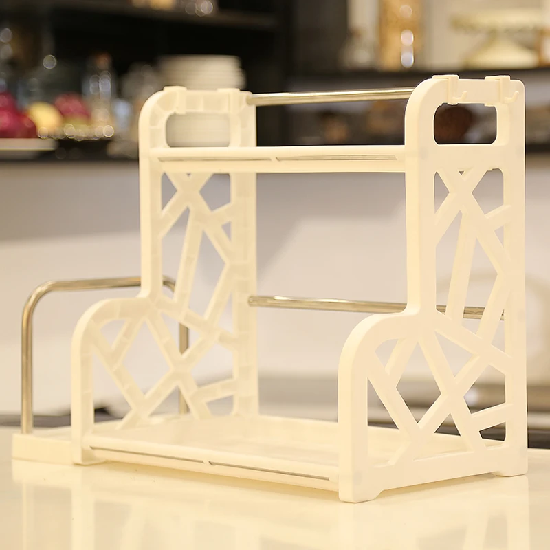 Seasoning seasoning utensils kitchen shelf storage rack floor storage rack rack block double frame LU42016
Seasoning seasoning utensils kitchen shelf storage rack floor storage rack rack block double frame LU42016