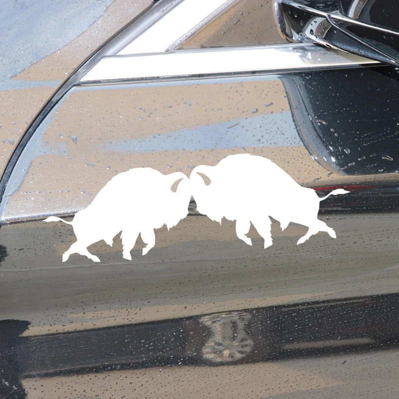 YJZT 17.1CM*5.3CM A Colliding Bull Decorate Pattern Body Of Car Car Sticker Vinyl Decal Black/Silver C4-2242
YJZT 17.1CM*5.3CM A Colliding Bull Decorate Pattern Body Of Car Car Sticker Vinyl Decal Black/Silver C4-2242
