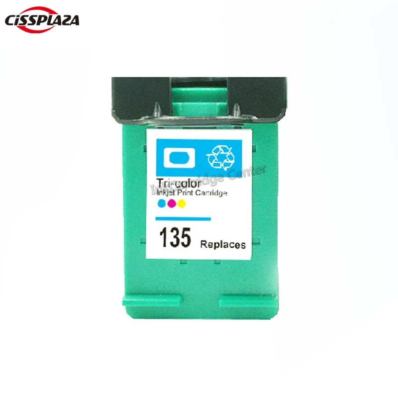 CISSPLAZA 1pk compatible For HP135 color ink cartridge for C8766HE DJ 6840/5740/Photosmart 2710/2610 Deskjet 460se,5943,5940
CISSPLAZA 1pk compatible For HP135 color ink cartridge for C8766HE DJ 6840/5740/Photosmart 2710/2610 Deskjet 460se,5943,5940