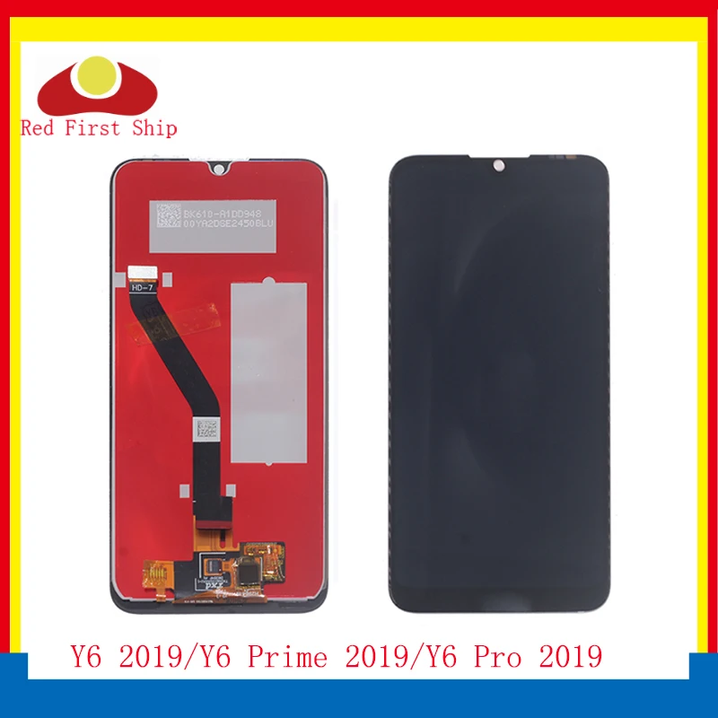 10 шт./лот 6 09 "для huawei Y6 2019 ЖК дисплей с сенсорным экраном дигитайзер сборка Prime