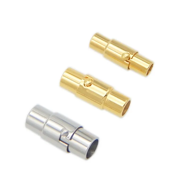 2pcs 316L Stainless Steel Magnetic Clasps 2/3/4/5/6/8mm Hole Leather Clasps For DIY Leather Bracelets Jewelry Findings
2pcs 316L Stainless Steel Magnetic Clasps 2/3/4/5/6/8mm Hole Leather Clasps For DIY Leather Bracelets Jewelry Findings