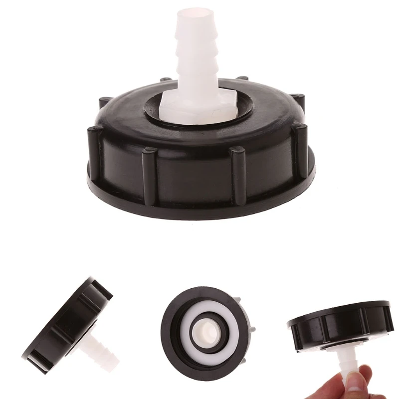 IBC Tote Tank Food Grade Drain Adapter 2.36" Coarse Thread To 12mm Hose Faucet Valve
IBC Tote Tank Food Grade Drain Adapter 2.36" Coarse Thread To 12mm Hose Faucet Valve