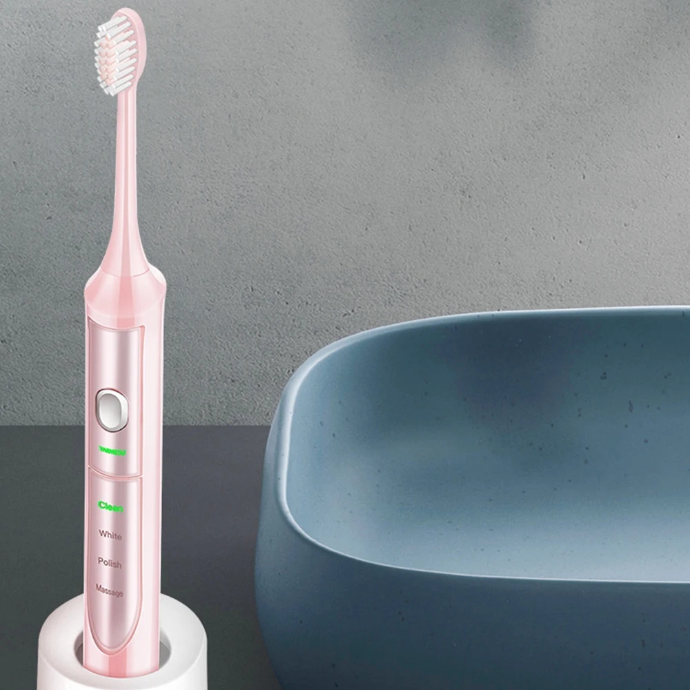 

onic Electric Toothbrush Battery Electronic Tooth Brush Oral Hygiene Dental Rotating Teeth Brush Head Kids Adults