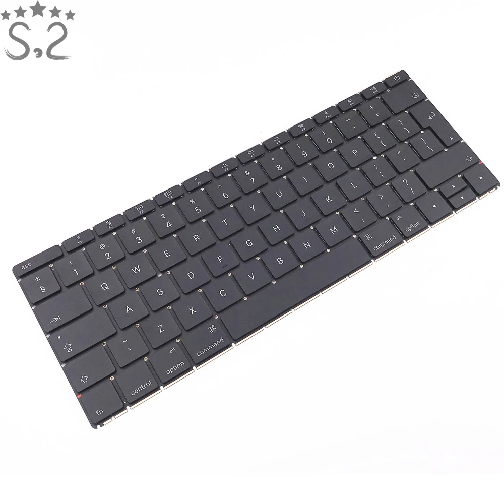Ноутбук новый A1534 Великобритания Клавиатура для Macbook 12 "Клавиатура США Английский год 2015 2016
Ноутбук новый A1534 Великобритания Клавиатура для Macbook 12 "Клавиатура США Английский год 2015 2016