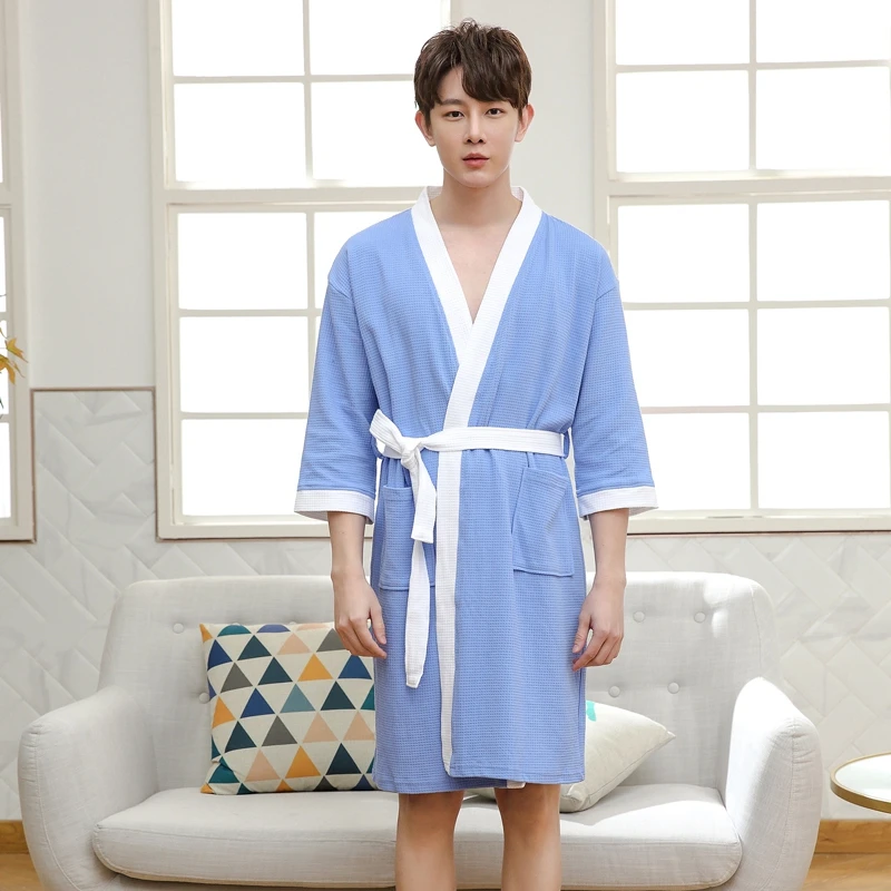 Женский халат стильный пикантный халат-кимоно хлопковая мягкая Пижама для